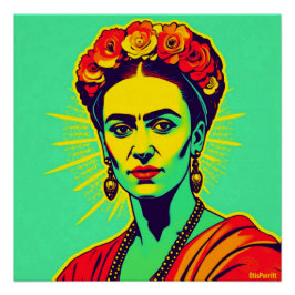 Póster Frida Kahlo-7