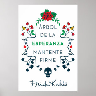 Póster Frida Kahlo Árbol De La Esperanza