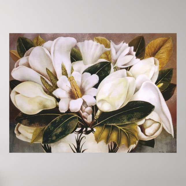 Póster Frida Kahlo art (Frente)