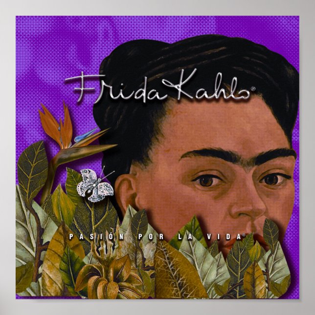 Póster Frida Kahlo Pasion Por La Vida (Frente)