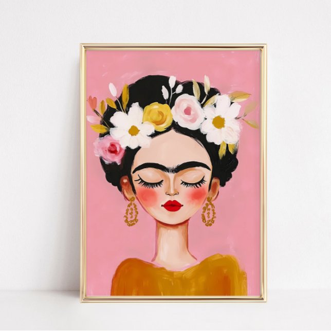 Póster Frida Kahlo portrait (Subido por el creador)