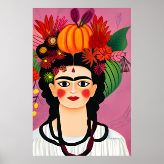 Póster Frida Kahlo poster
