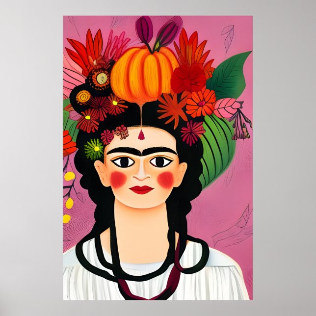 Póster Frida Kahlo poster (Frente)