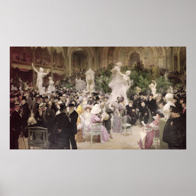 Póster Friday at the French Artists' Salon, 1911 (Frente)