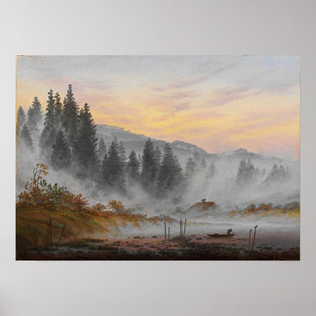 Póster Friedrich - Ciclo diurno, La Mañana (Frente)