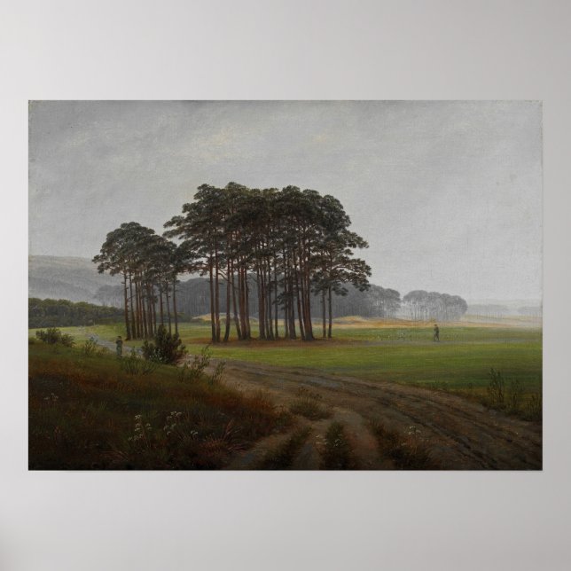 Póster Friedrich - Ciclo diurno, mediodía (Frente)