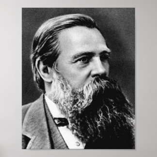 Póster Friedrich Engels