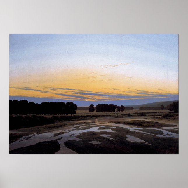 Póster Friedrich - Grosse Gehege cerca de Dresden (Frente)