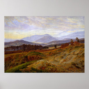 Póster Friedrich - Montaña En Montañas Gigantes