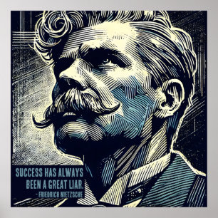 Póster Friedrich Nietzsche