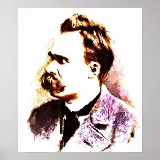 Póster Friedrich Nietzsche (Frente)