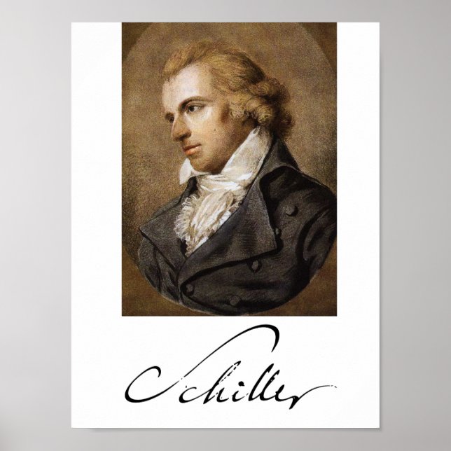 Póster Friedrich Schiller (Frente)