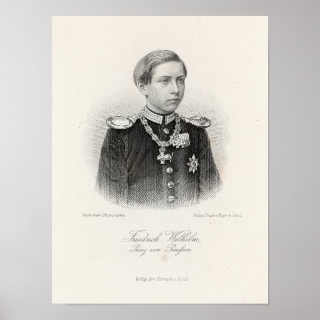 Póster Friedrich Wilhelm, Prinz von Preussen (Frente)