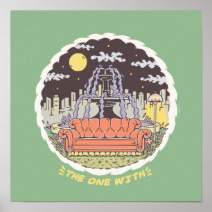 Póster FRIENDS™   Cartoon Fountain