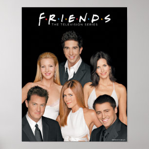 Póster FRIENDS™   Elenco con traje formal primer plano