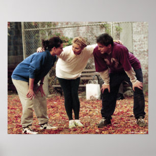 Póster FRIENDS™   Equipo del Tazón Geller Monica
