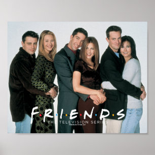 Póster FRIENDS™   Parejas abrazándose