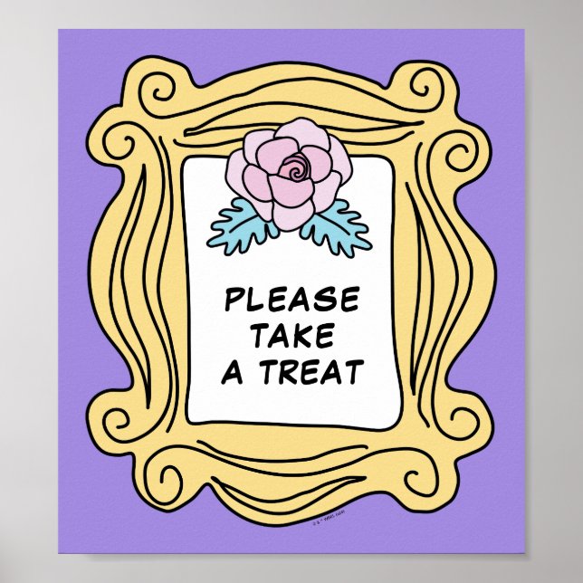 Póster FRIENDS™ | Regalos para Despedida de Soltera (Frente)