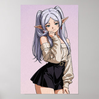 Póster Frieren poster