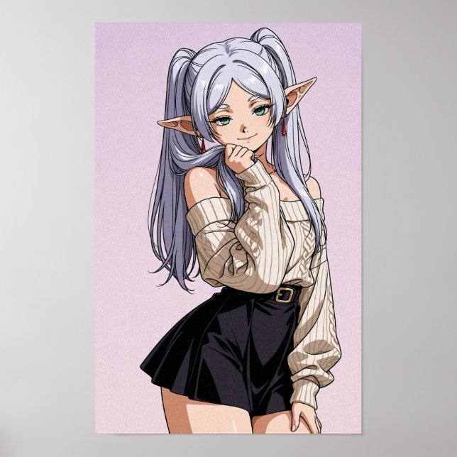 Póster Frieren poster (Frente)