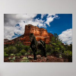 Póster Friesian DIAMOND VI - Poster