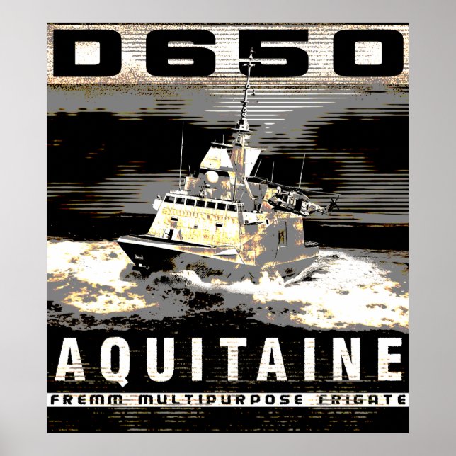 Póster Frigate Aquitaine Poster Poster (Frente)