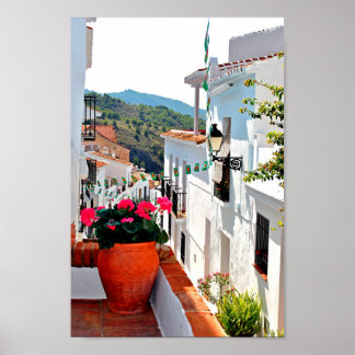 Póster Frigiliana Andalucía Costa Del Sol España