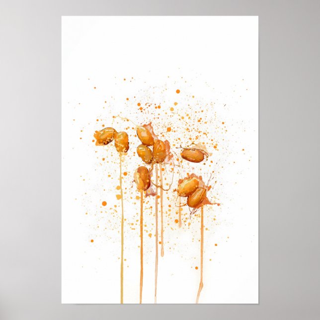 Póster Frijoles Horneados (Frente)