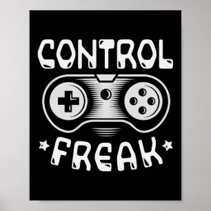 Póster Friki - Video Juegos Divertidos de Juegos para Jug