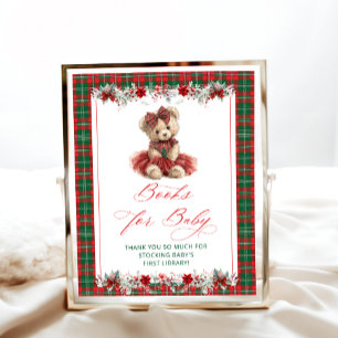 Póster Frío fuera de Teddy Bear Boys para bebé Baby Showe