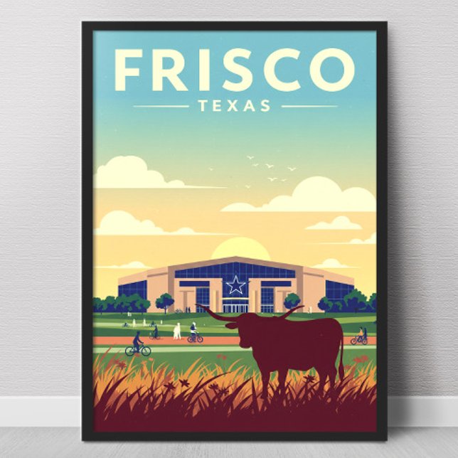 Póster Frisco Texas Antiguo (Subido por el creador)
