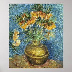 Póster Fritillaries imperiales de corona de Vincent van
