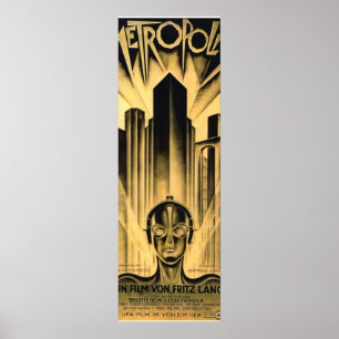 Póster Fritz Lang Metropolis