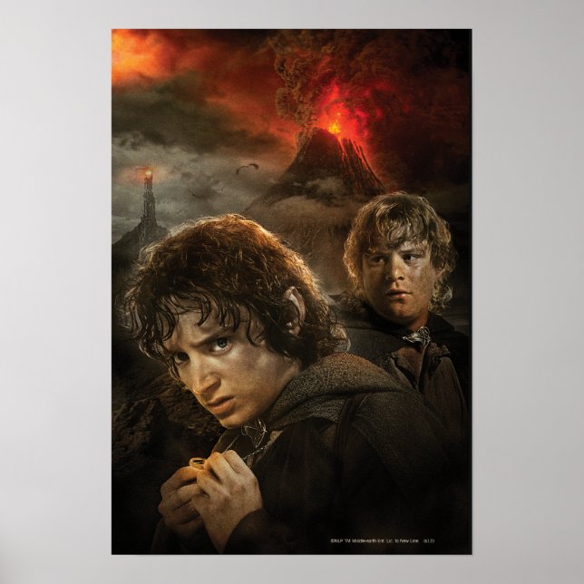 Póster FRODO™ y Samwise (Frente)