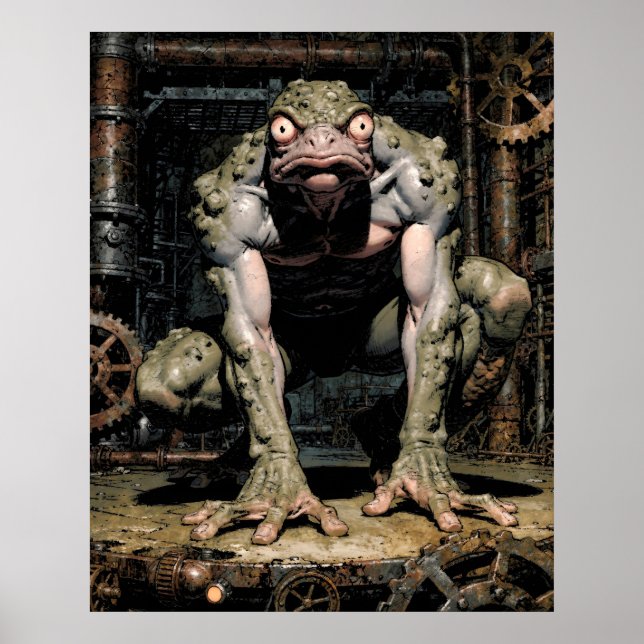 Póster Frog Face (Frente)