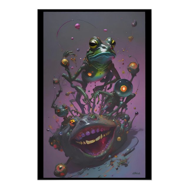 Póster Frog It All II  (Anverso)
