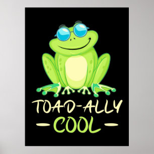 Póster Frog Toadally Guay