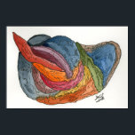 Póster Frogpole<br><div class="desc">From the video "Finally A 600gsm Watercolor Sketchbook With NO Gutter"</div>