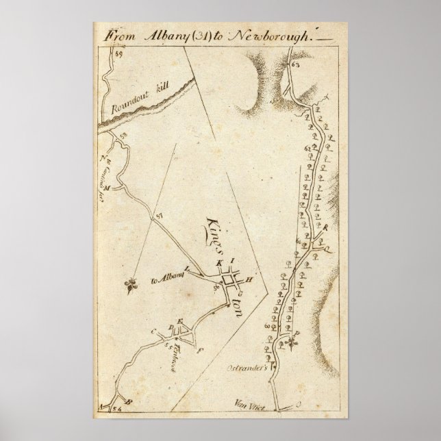 Póster From Albany to Newborough 31 (Frente)
