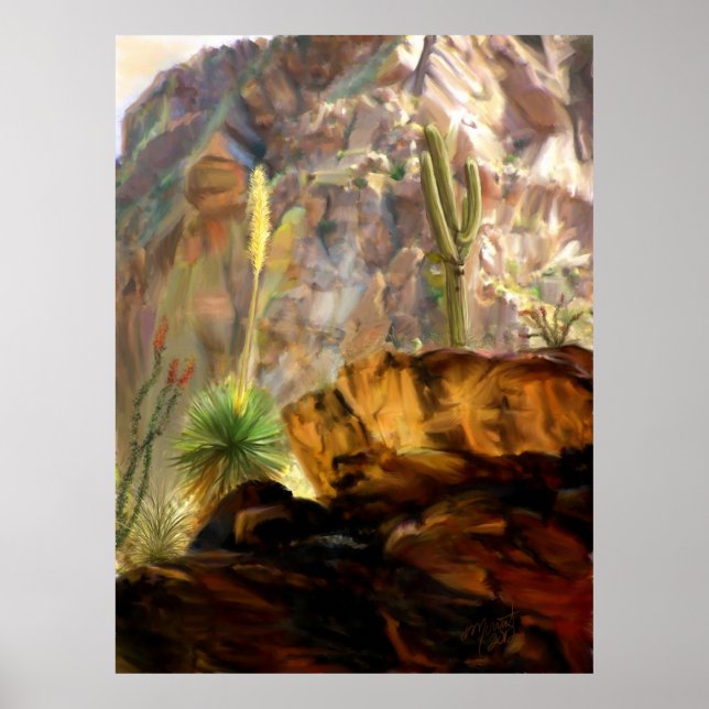 Póster From the Canyons Shadows. (Frente)