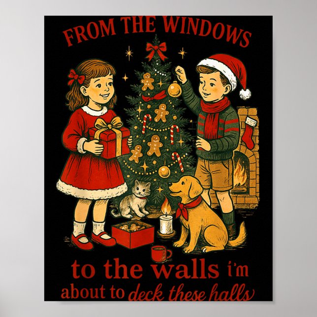 Póster From The Windows To The Walls Christmas Fun  (Frente)