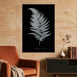 Póster Fronde de Helecho Ocra, Gymnogramma Ochracea