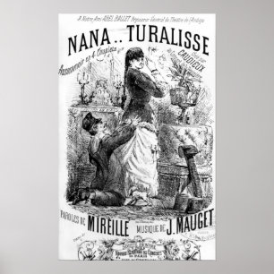 Póster Front cover of a score sheet