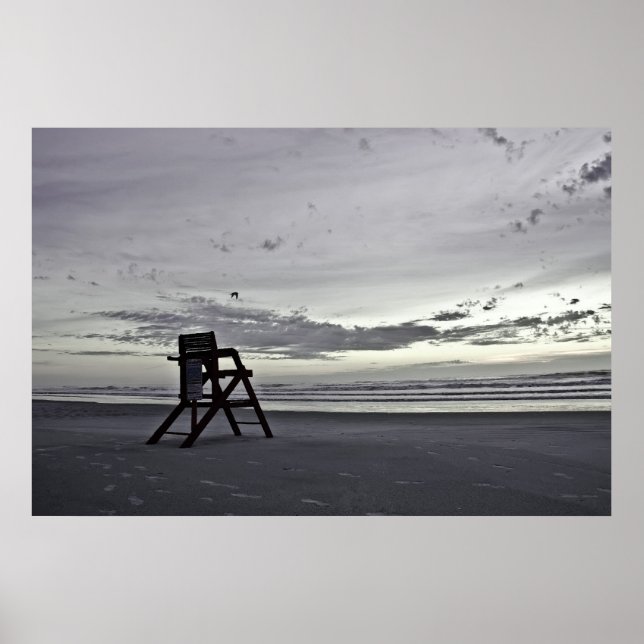 Póster Front Seat at the Beach Sunrise (Frente)