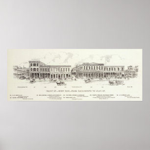 Póster Front West side Sacramento y Clay