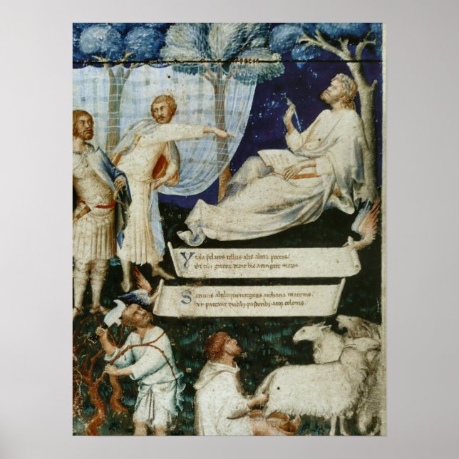 Póster Frontespizio per il codice di Virgilio (Frente)