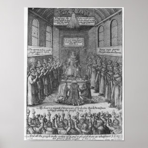 Póster Frontispiece a la "voz Regis" por Thomas Scott