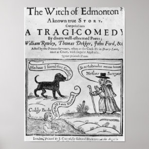 Póster Frontispiece "la bruja de Edmonton