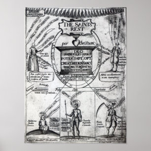 Póster Frontispiece, "los santos Rest eterno