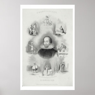 Póster Frontispiece para las "historias", 'del Comple